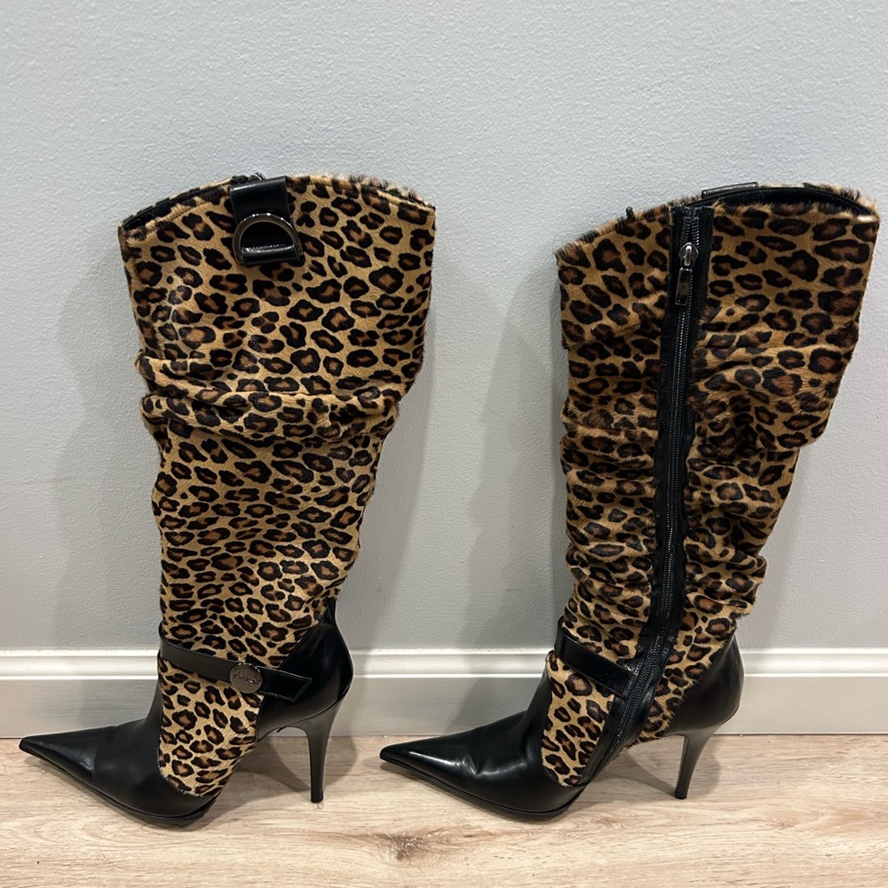 Icone Leopard Boots